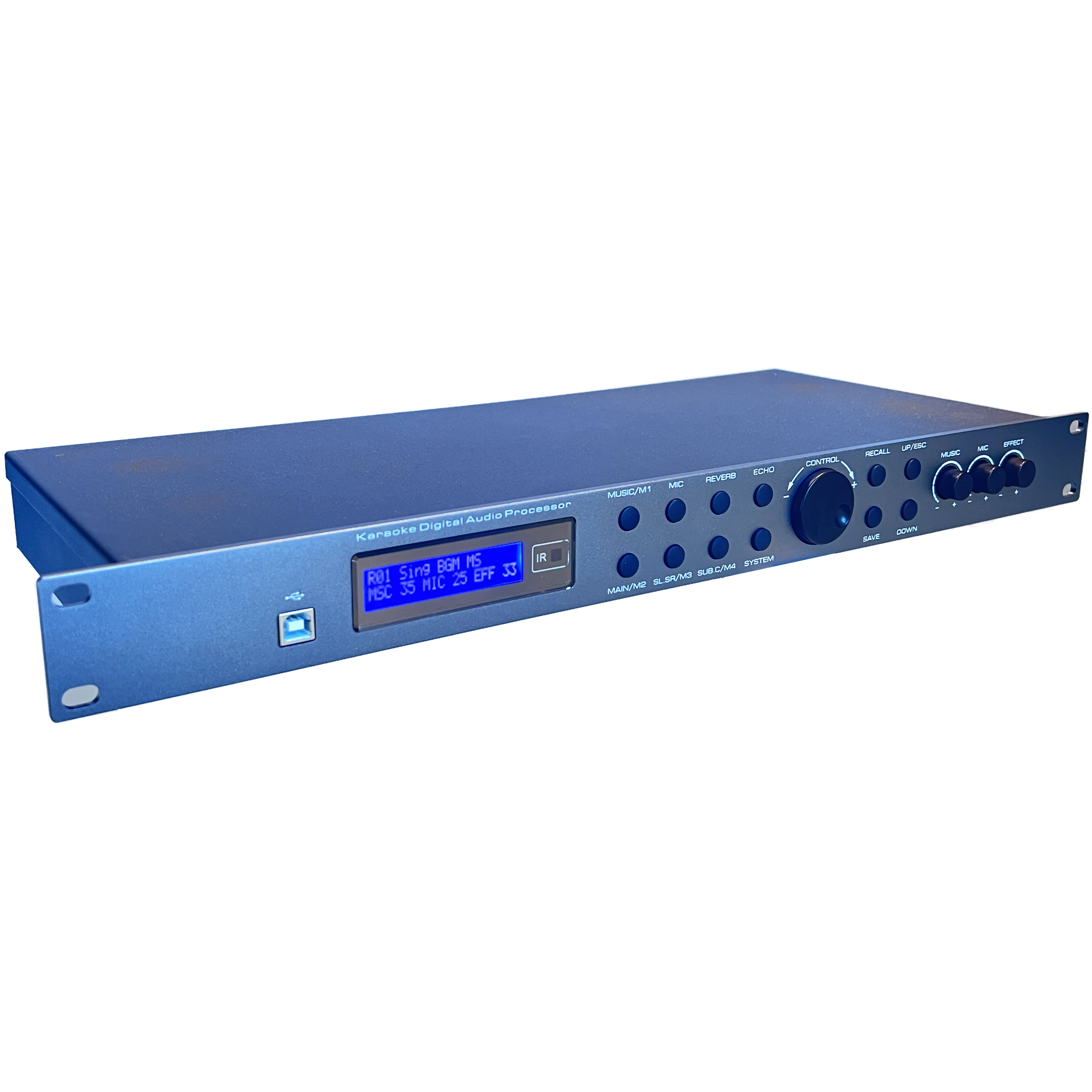 Advanced Professional Sound Speaker Digital Dsp Audio Processor for Superior Sound Quality and Karaoke Applications