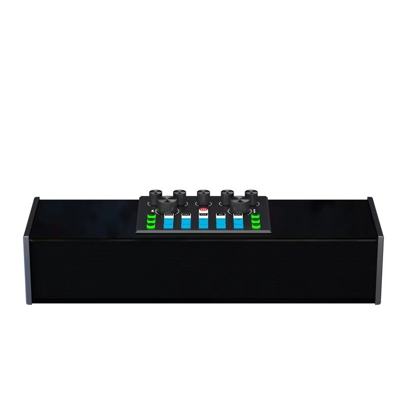 SY168 Sound Equipment Dual Mixer Professional Sound Card Microphone Machine For Family Ktv