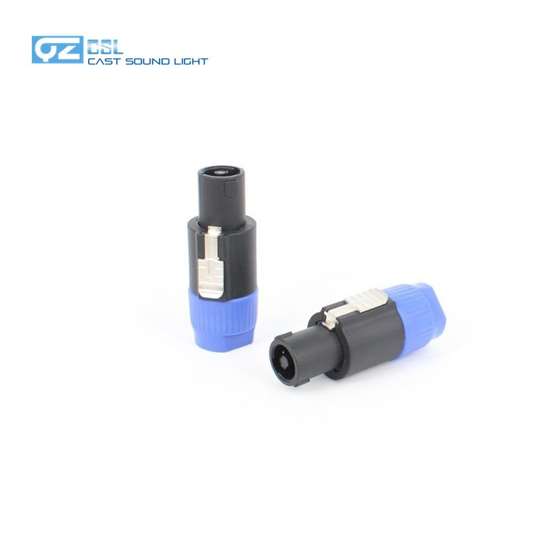 NL4 4pin XLR Speakon Audio Ohm Female Speaker Cable/Wire with Connector for Sound Equipment