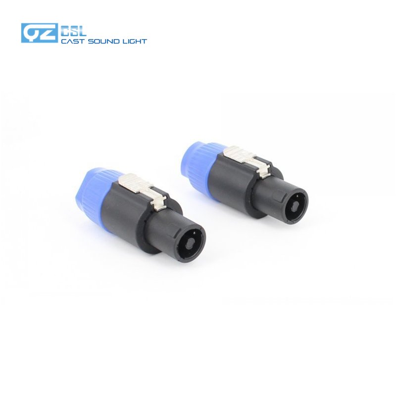 NL4 4pin XLR Speakon Audio Ohm Female Speaker Cable/Wire with Connector for Sound Equipment