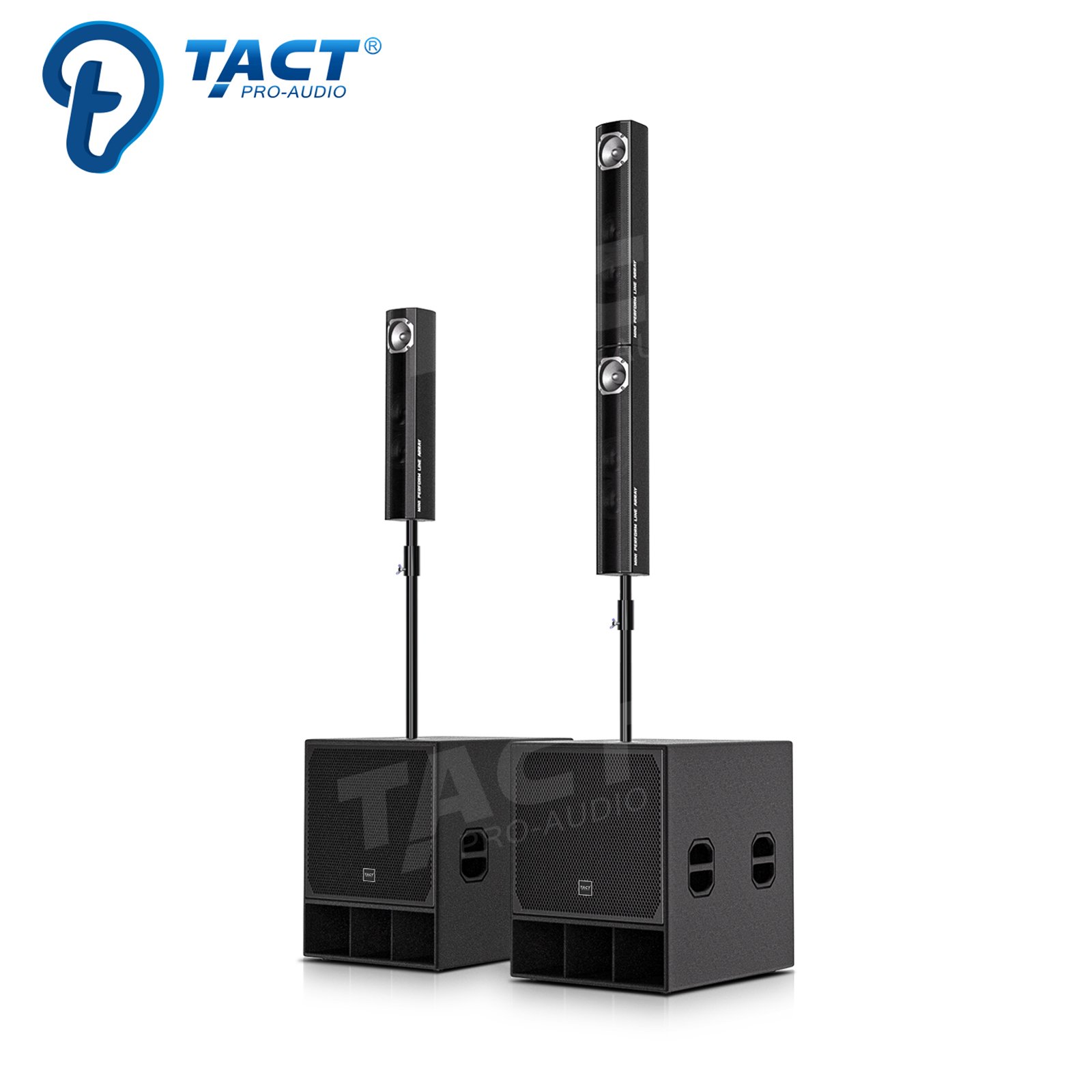Hot sale waterproof professional column speaker system mini line array speaker sound system