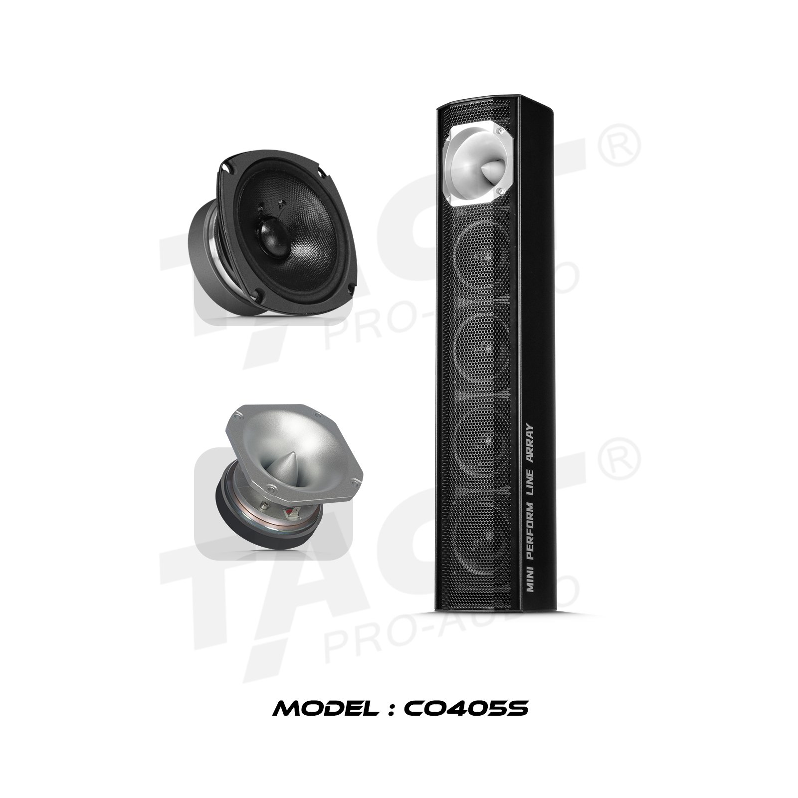 Hot sale waterproof professional column speaker system mini line array speaker sound system