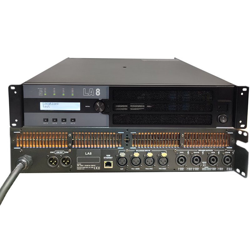 DSP Control 4CH 1450W 2200W Highly Flexible And Feature-Rich Sound Professional Power Amplifier