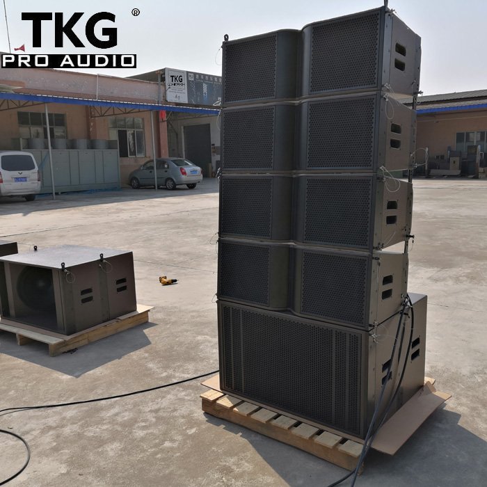 TKG LA2112 1000w dual 12 inch sound system line array sound