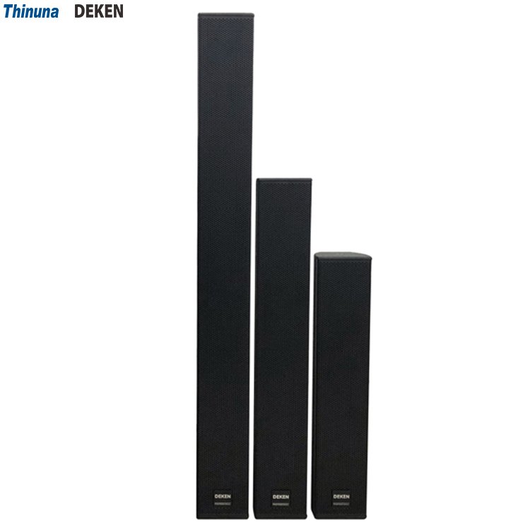 DEKEN SHOW Q10 Professional Audio Sound System Line Array Speaker Column Loudspeaker for Banquet Hall, Conference Center