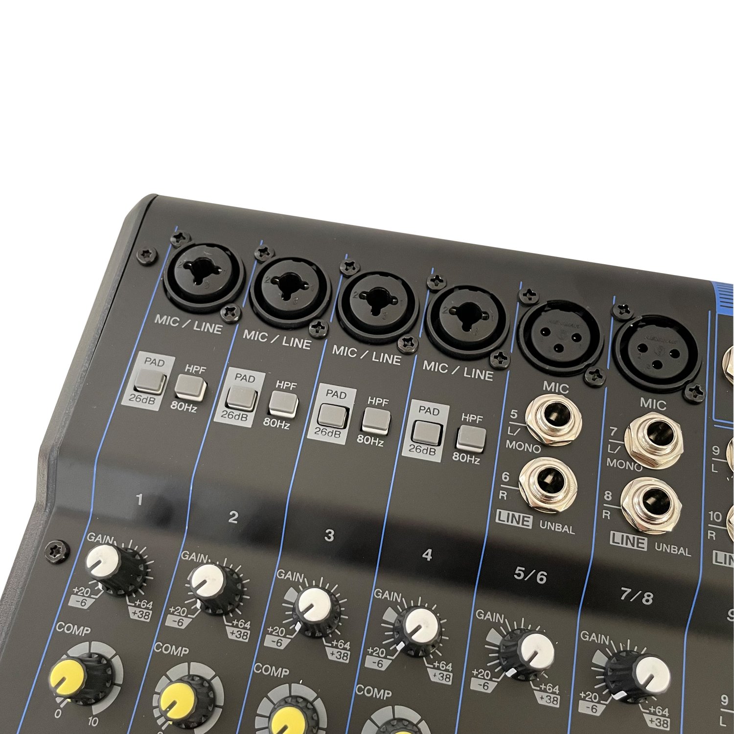 Best Selling 12 Channel Dj Professional Audio Mixer Console