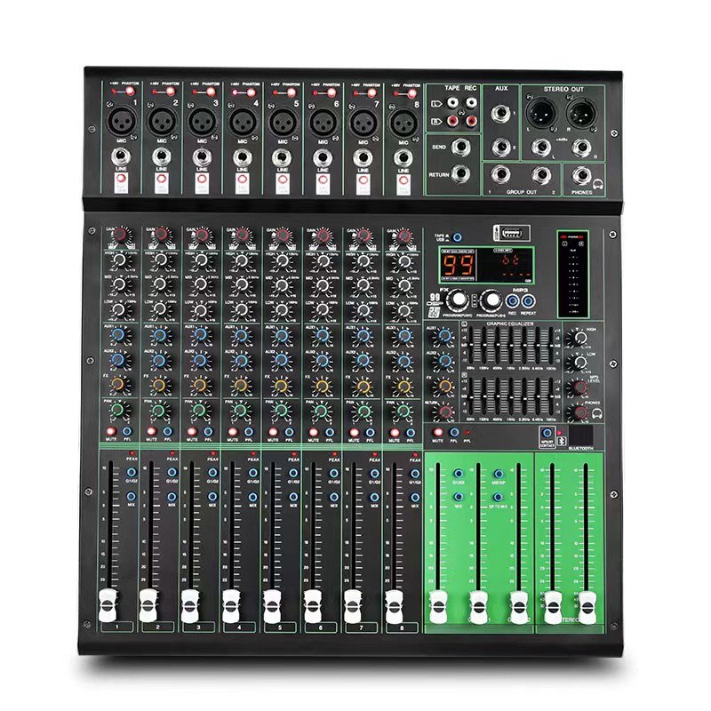 Accuracy WHN15-COMBO DJ Sound System DJ PA System Equipment Complete Set Sound System Outdoor Professional for Stage Performance
