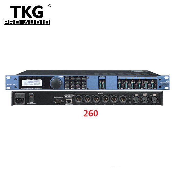 TKG top quality dj equipment effect Sound processor 260 ktv audio processor