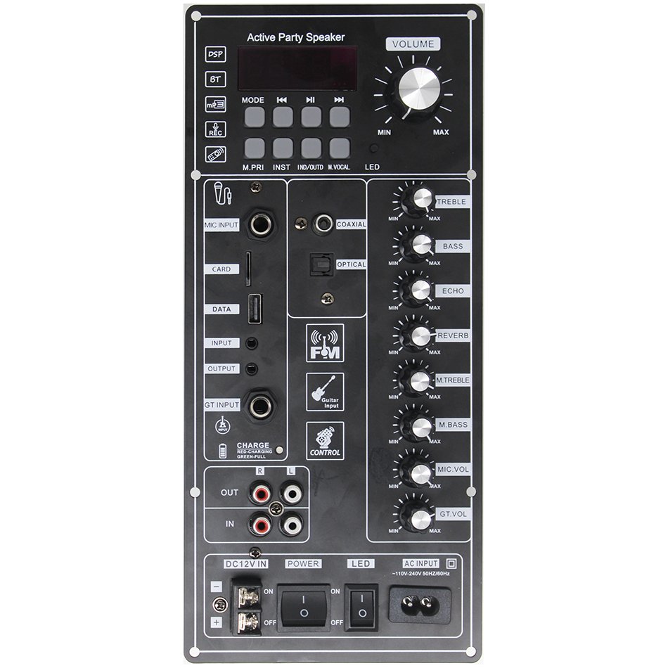 receivers&lifiers Cheap Price 200W Audio Power Amplifier Speakers With Display For Sound Equipment/Speaker