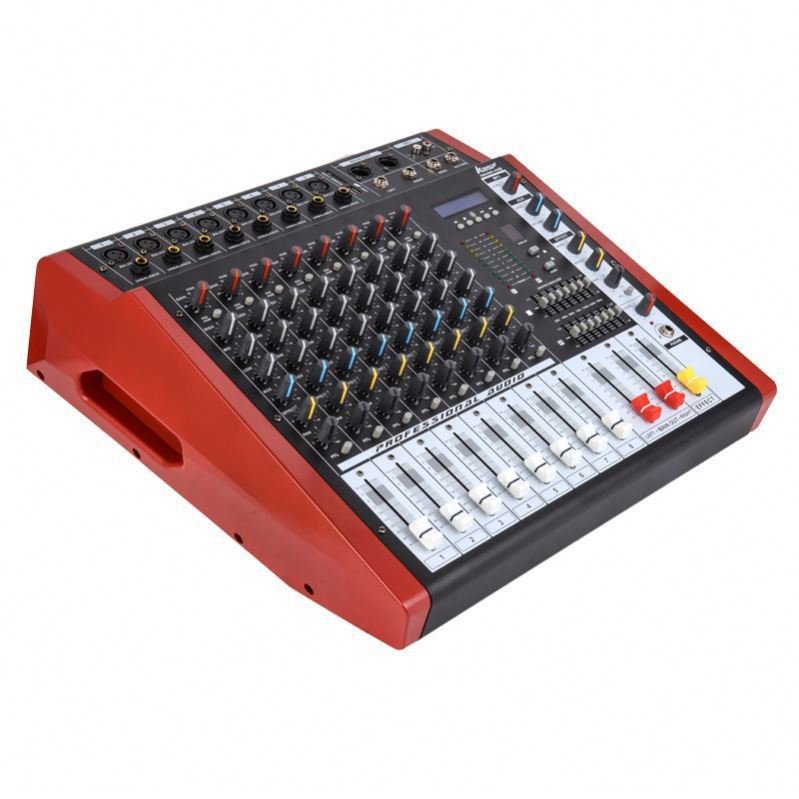 Top sell chinese factory 6-channel compact dsp mixer speaker pro sound line array