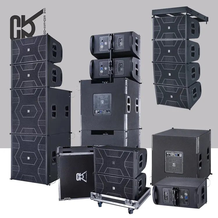 cvr audio sound equipment indoor/outdoor 12" line array system