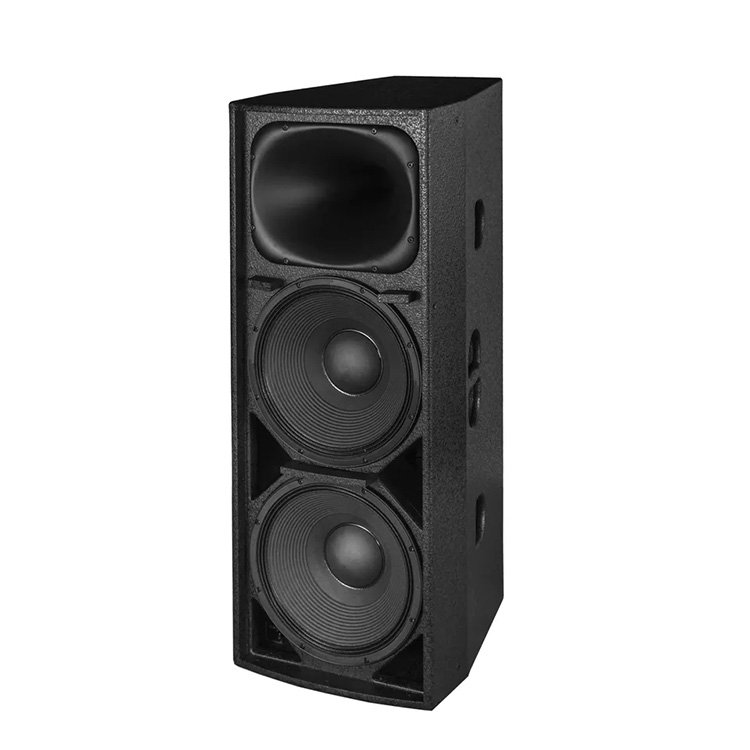 Cvr newest audio professional speakers double 15" woofer big power sound box