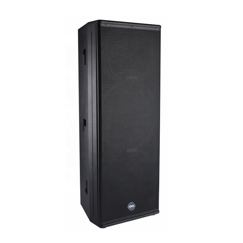 Dual 15 Inch Professional Amplifier Powered Full Range Passive PA Audio System Outdoor Concert Speaker