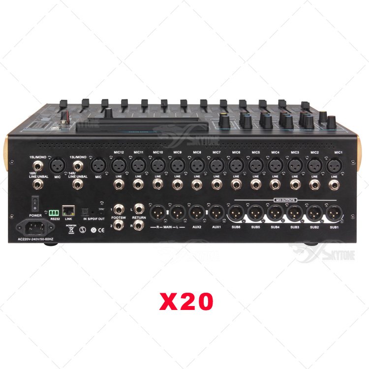 X16 Skytone audio mixing console digital sound mixer studio equipment