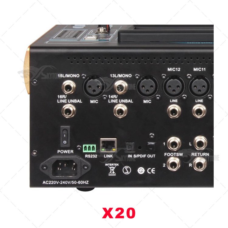 X16 Skytone audio mixing console digital sound mixer studio equipment