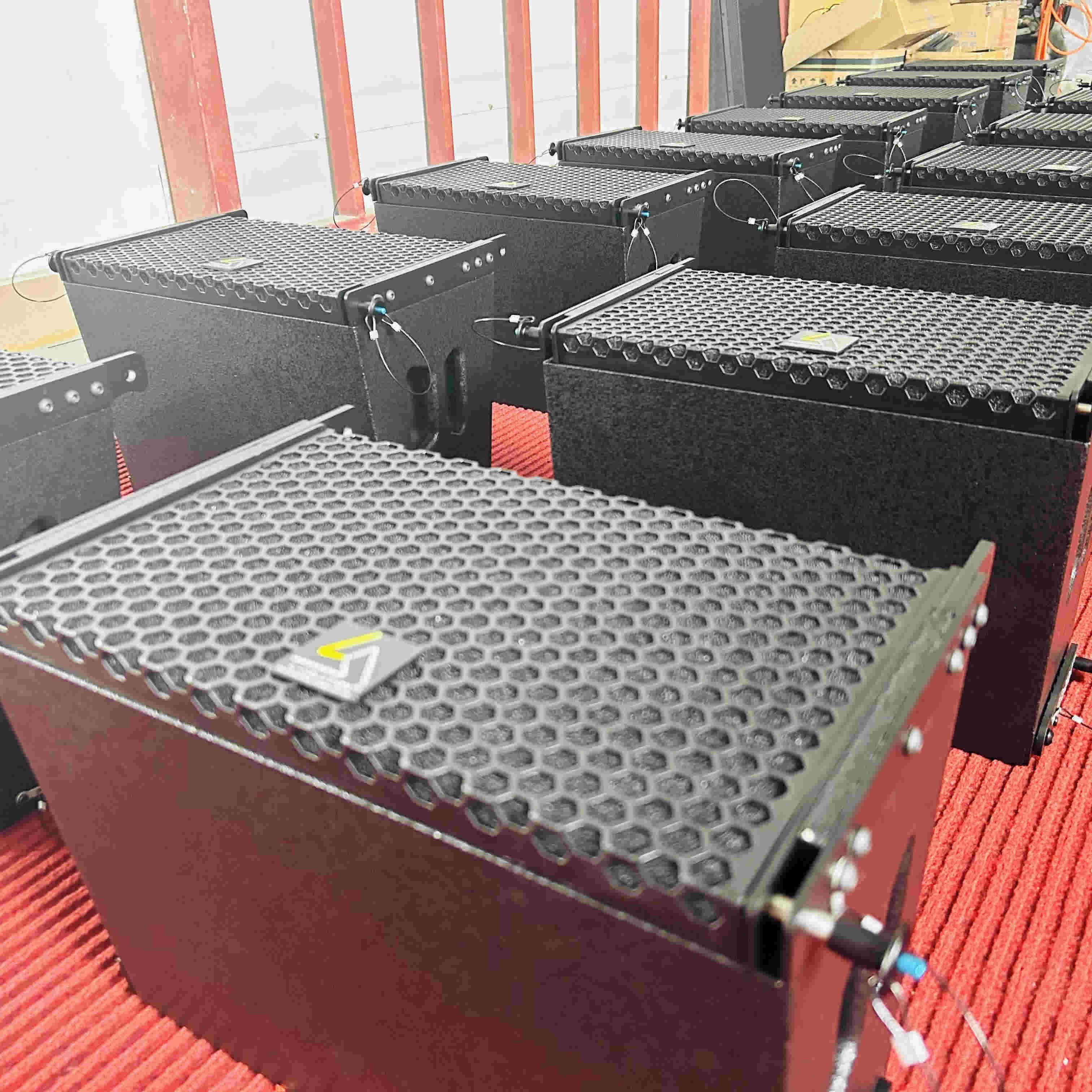 professional single 10 inch two way passive sound equipment dj audio line array speakers