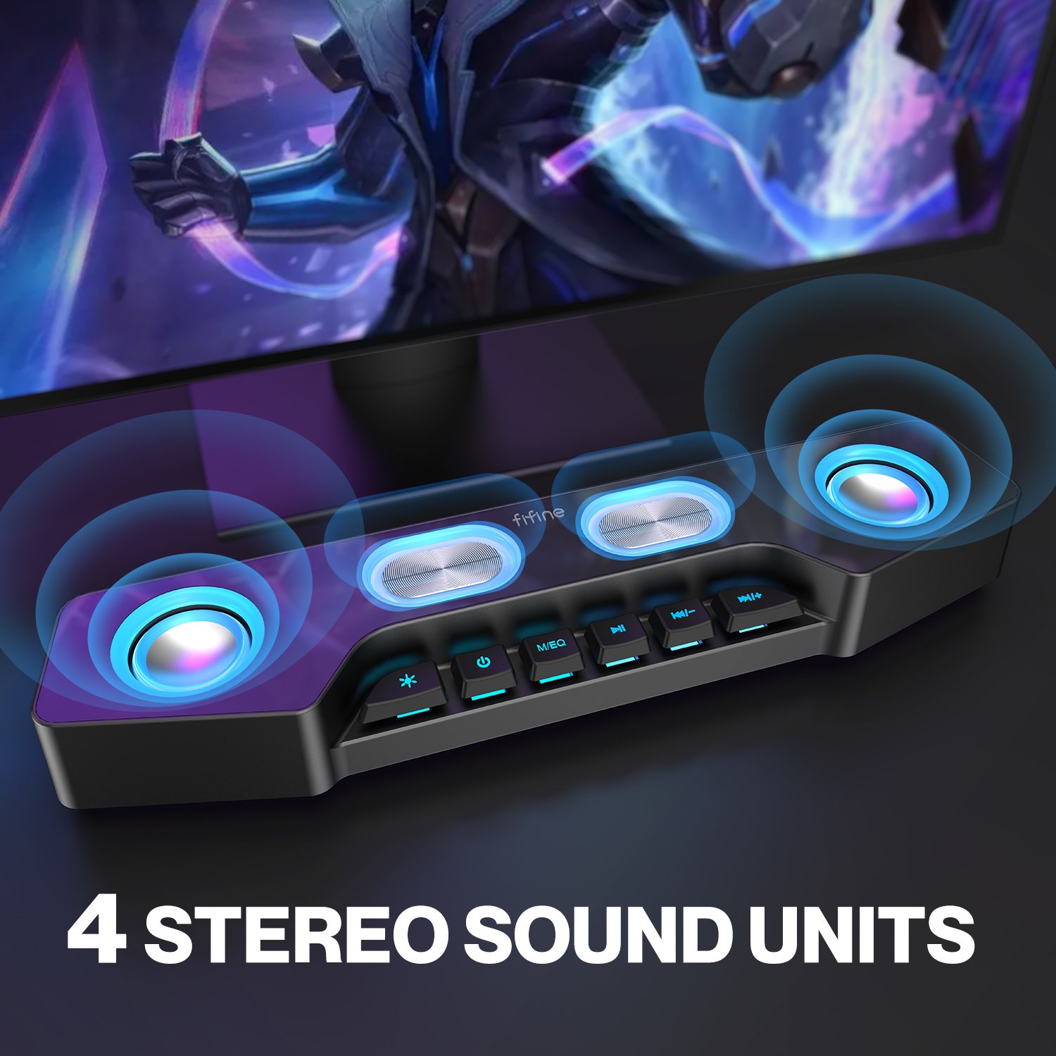 Fifine Podcast Equipment Audio Interface Condenser Microphone Monitor Headphone Speaker Soundcard Sound Cards Audio Mixers