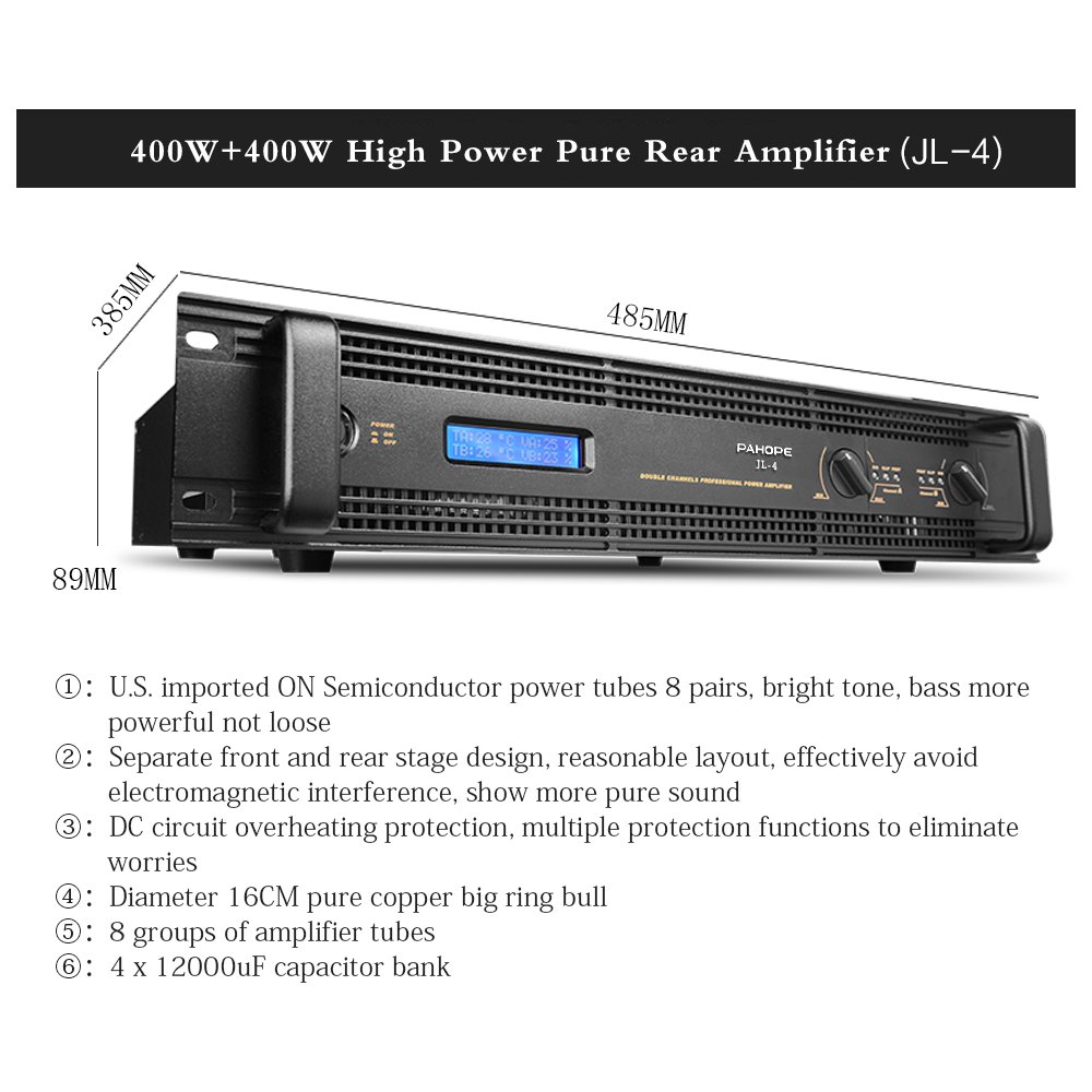 Professional KTV speaker set high-end K room home commercial K song speaker equipment system