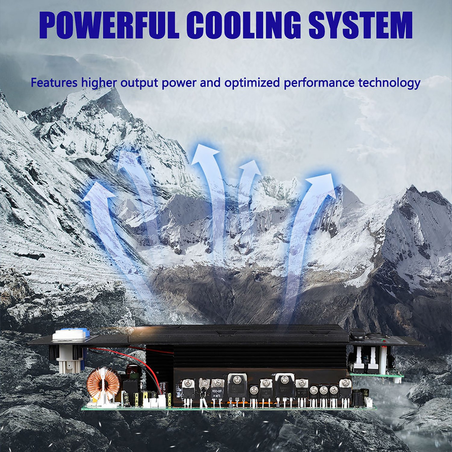 GAP-700DT Power Digital Built-in Amplifier 1x1500w 4ohm Double Switching Speaker Power Amplifier Module Class D Subwoofer Board