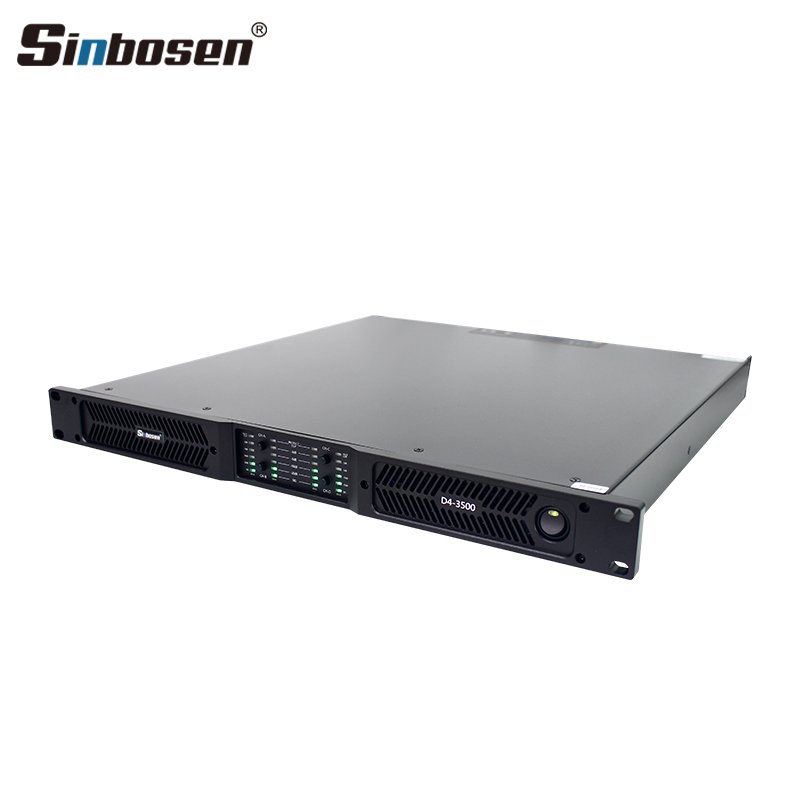 D4-3500 4 X 6600W Good Ones Dj Equipment Power Amplificador Class D Amplifier Sound Quality