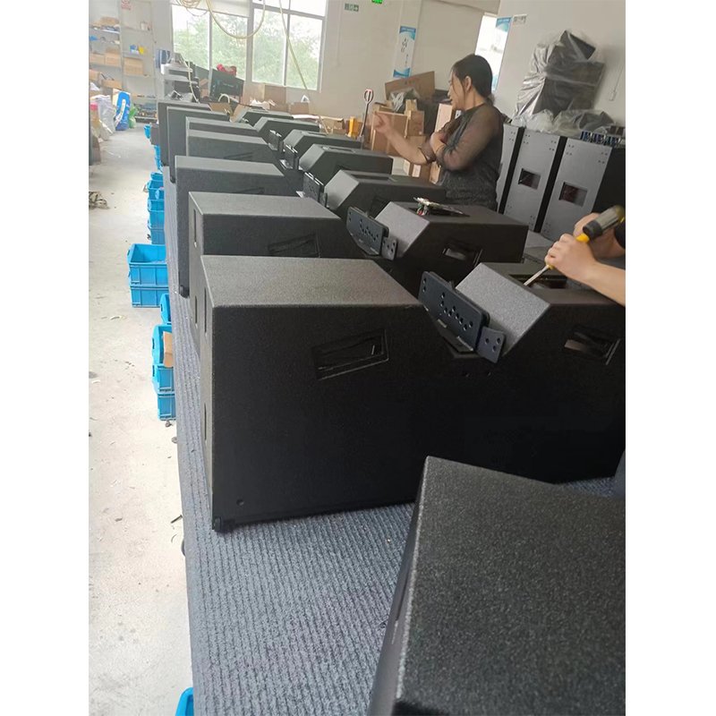 Pro AUDIO double 8 inch line array speaker system PA sound outdoor concert sound system sound equipment/amplifiers/speaker