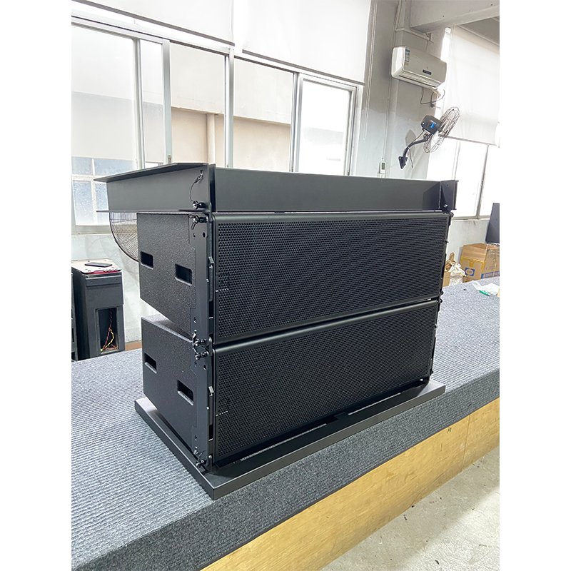 Pro AUDIO double 8 inch line array speaker system PA sound outdoor concert sound system sound equipment/amplifiers/speaker