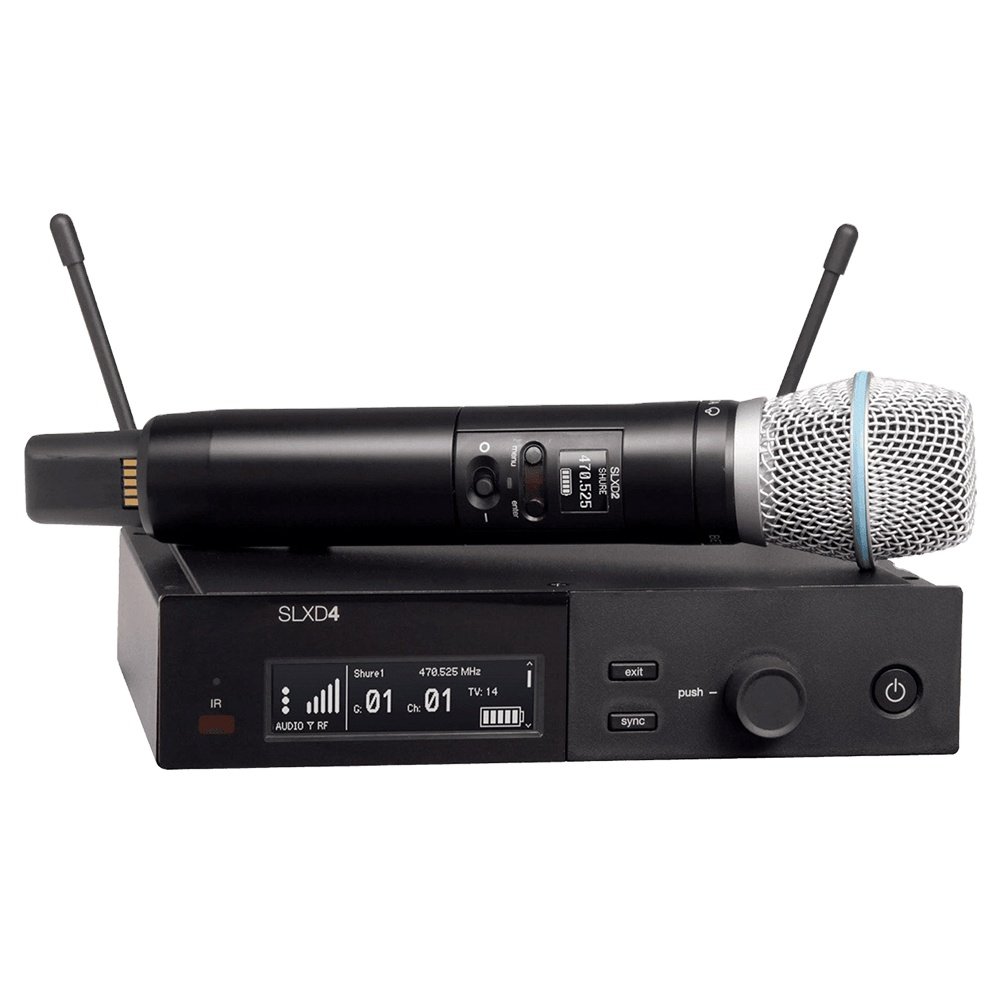 SLXD4 SLXD24 BETA58A BETA87A KSM8 KSM9 KSM11 Wireless UHF Microphone System Infrared Frequency Match Noise Cancelling Karaoke