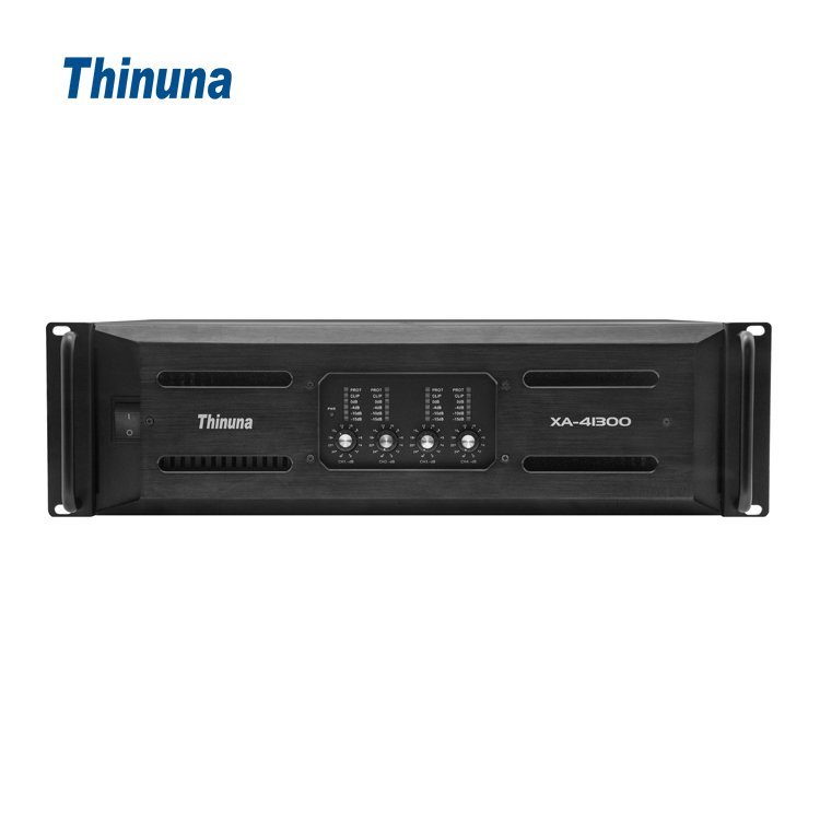 Thinuna XA-4800 2U Sound System 8 Ohm 800 Watts Class AB Power Amplifiers Types 4 Channel Professional Power Amplifier 10000q