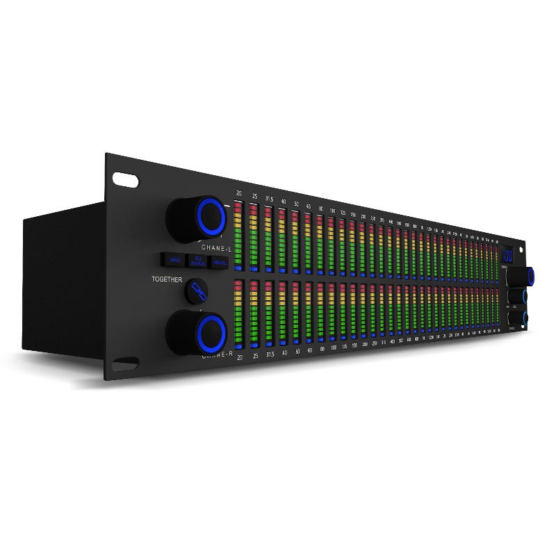 EIF EQ-312 professional audio system Standard 2U model design led player Digital equalizer for stage