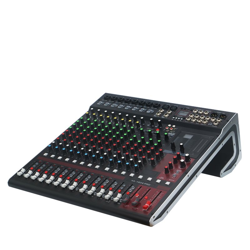 Professional Sound Mixer 16 Input Channels 8 Mono 4 Stereo USB Audio Mixer Stage Equipment Digital Console