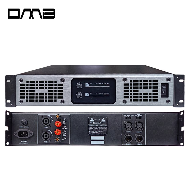 TX300 4 Channel Switch Class D 500 Watts Power Amplifier