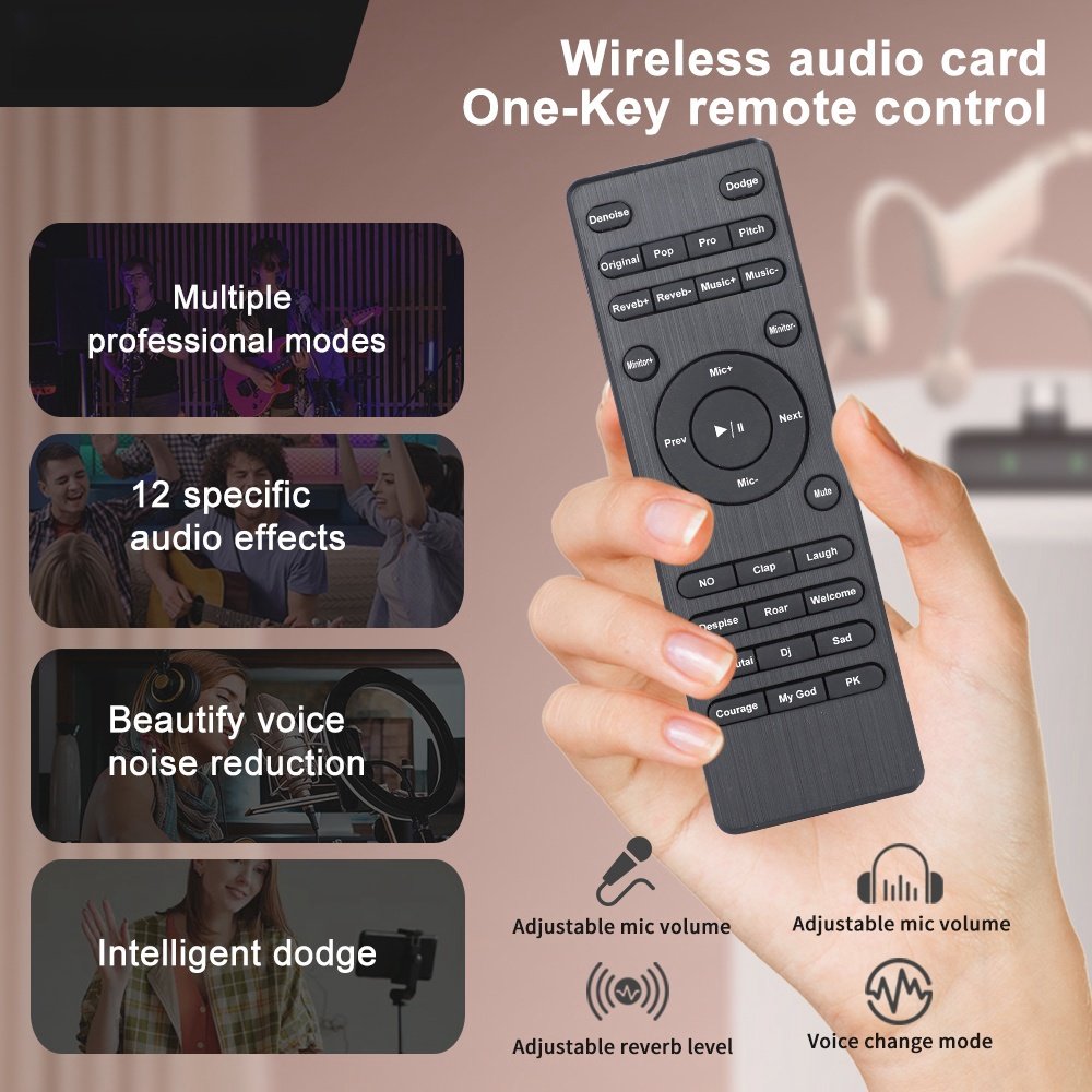 Newest Gaming Live Streaming Equipment Monitor Headset Earphone With 1 To 2 Adapter 3.5+3D Sound Card Gaming Earphones Earbuds