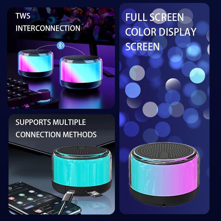 Mini Speaker With USB Cable Wireless Speaker Outdoor Crack Support Customize Logo Speakers