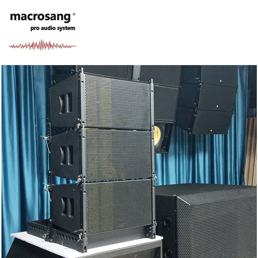 macrosang VERA10 single 10-inch line array speaker professional audio system powerful outdoor speakers