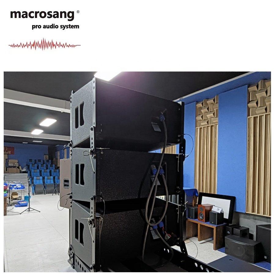macrosang VERA10 single 10-inch line array speaker professional audio system powerful outdoor speakers