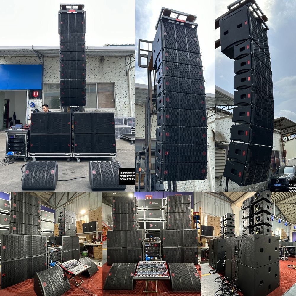 HOT selling speaker pro 210 line array sound system professional audio dj equipment stage equipment system line arrays for sale