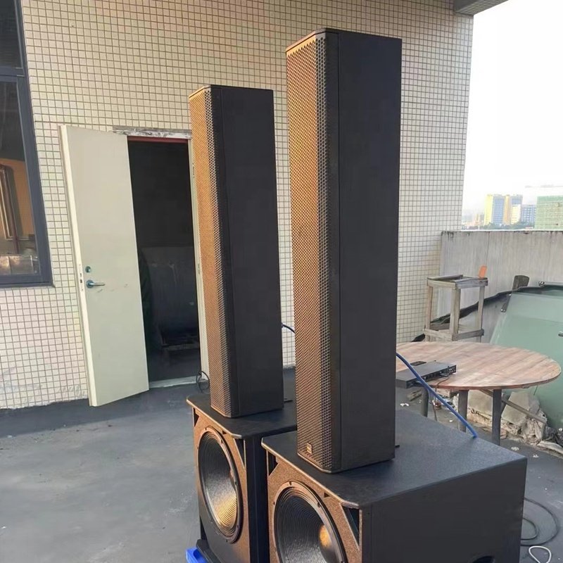 2024 Hot Sale 6.5 Inch Alto x4 Professional Audio PA System Amplifier Outdoor Loudspeaker Column Speaker