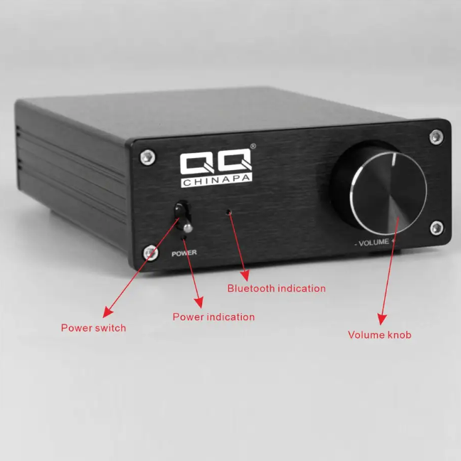 QQCHINAPA 100W power amplifier high quality professional Speaker cheap mini Sound Equipment Stereo Amplifier
