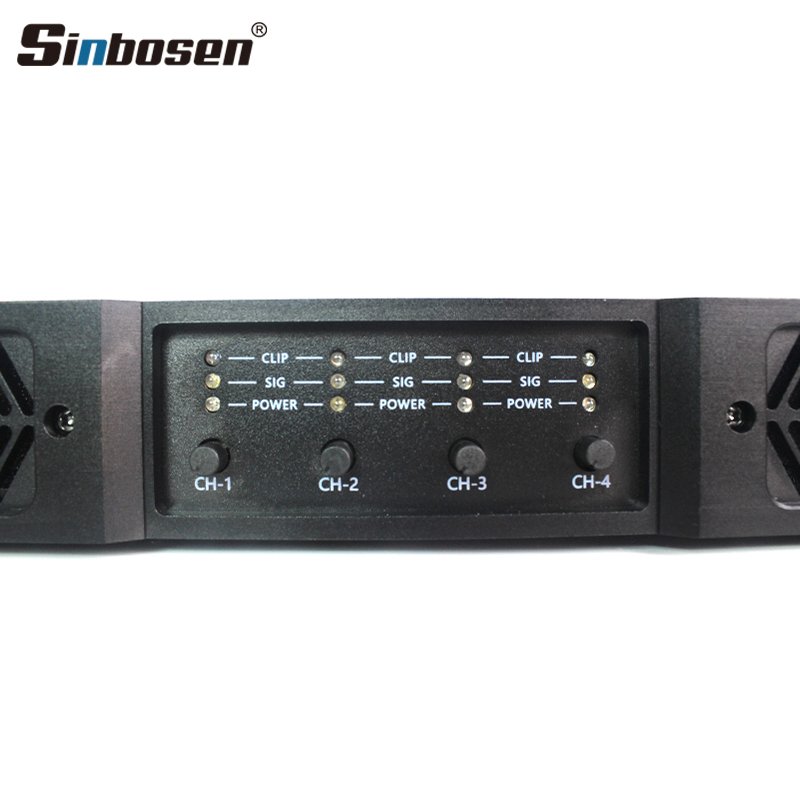 K4-800 4ch professional audio power amplifier class d digital amplificador de audio 800 watts