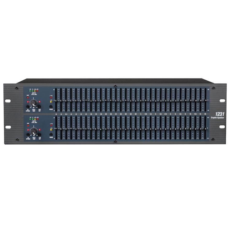 EQ balance noise reduction effect equalizer amplifier sound system dbx graphic equalizer 2231 audio equalizer for home audio