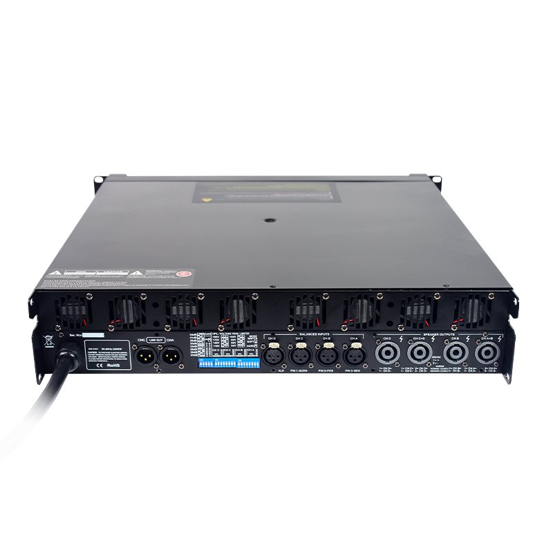 High Quality Rock Series Pro Audio Sound System Speaker Amplifier Class TD Switching Power Amplifier
