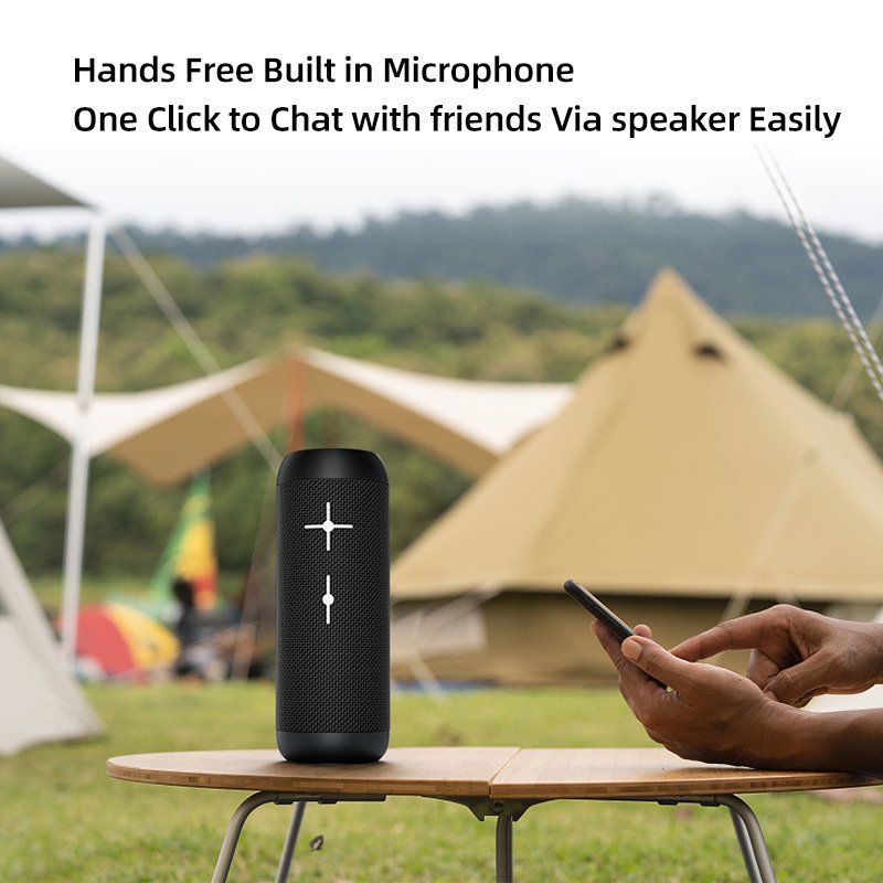Popular Powerful 14w Smart Portable Waterproof Outdoor BT Speaker with AUX Interface Speaker at Good Price