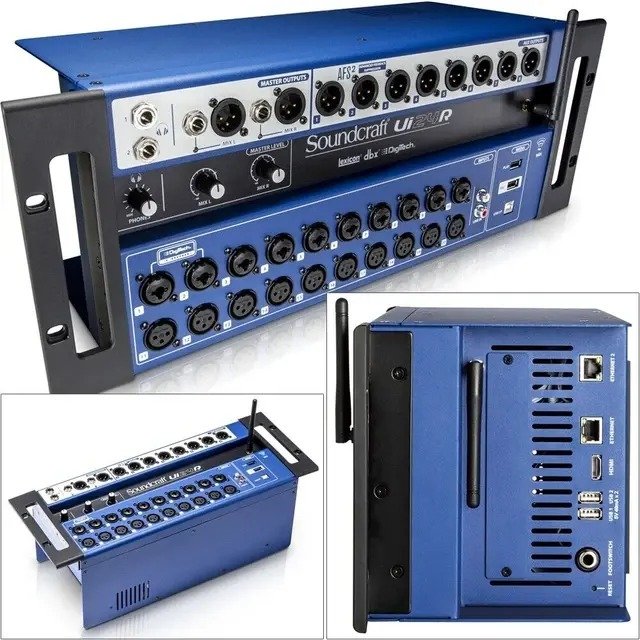 Ready To Ship New Ui 24R 24-Channel Digital Mixer