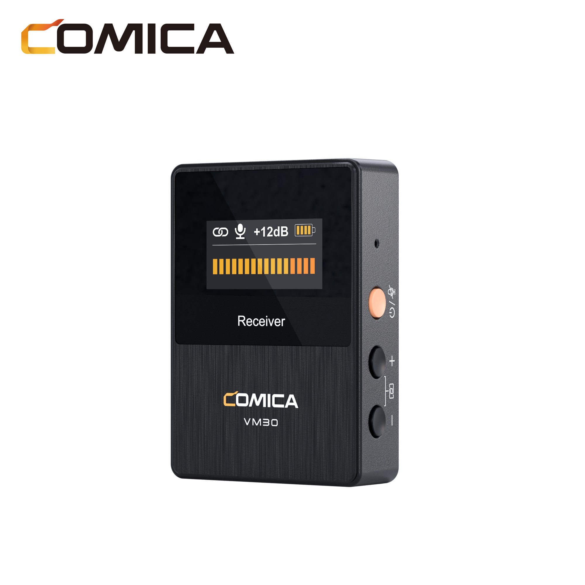 Professional shotgun Mic 2.4g Condenser Microphone Wireless Recording Wireless Recording Mic for Camera Smartphone Computer