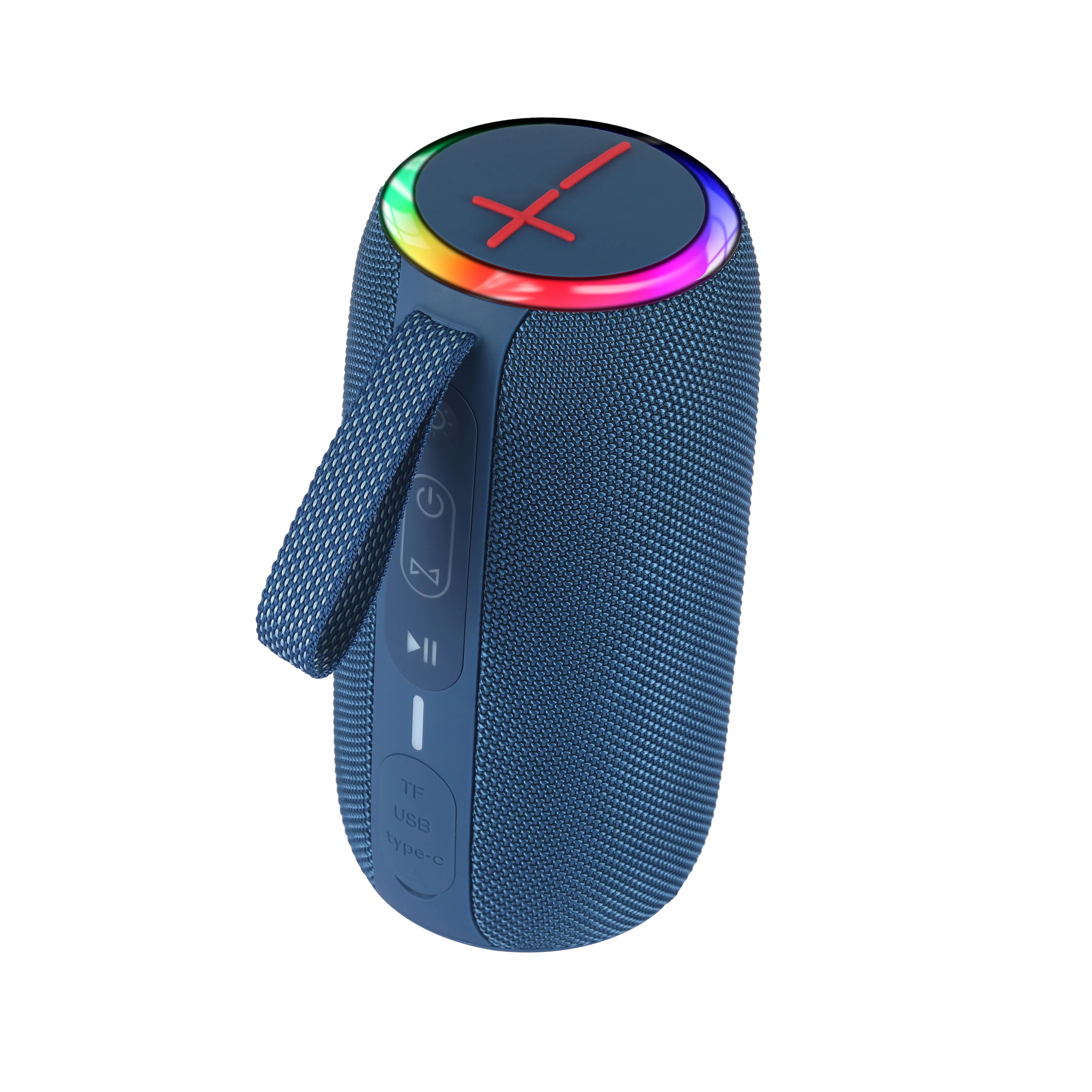 New Arrival S400 Portable Wireless Blue-tooth Speaker Mini USB AUX RGB Battery Operated Loud Bass Subwoofer for Car Use Outdoor