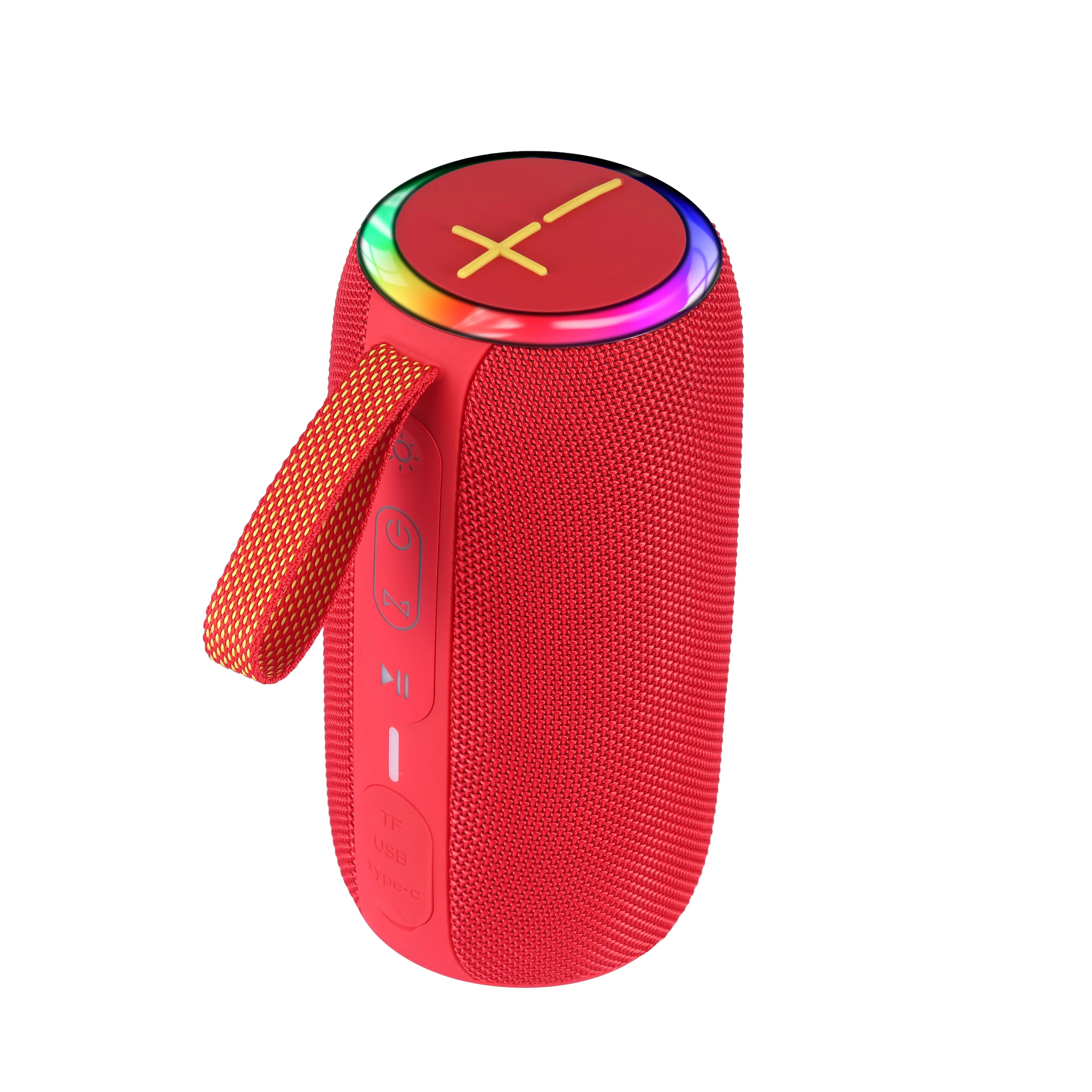 New Arrival S400 Portable Wireless Blue-tooth Speaker Mini USB AUX RGB Battery Operated Loud Bass Subwoofer for Car Use Outdoor