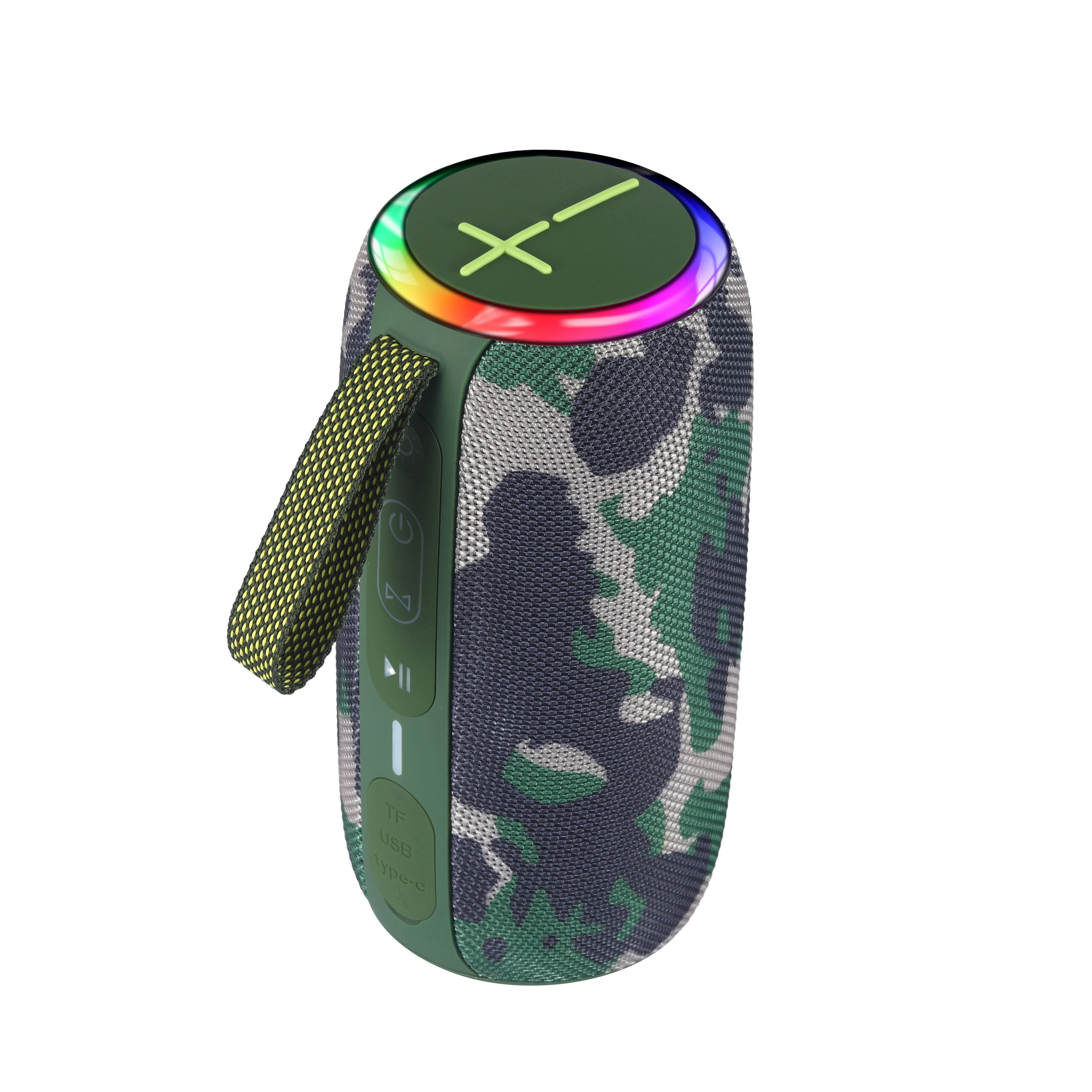 New Arrival S400 Portable Wireless Blue-tooth Speaker Mini USB AUX RGB Battery Operated Loud Bass Subwoofer for Car Use Outdoor