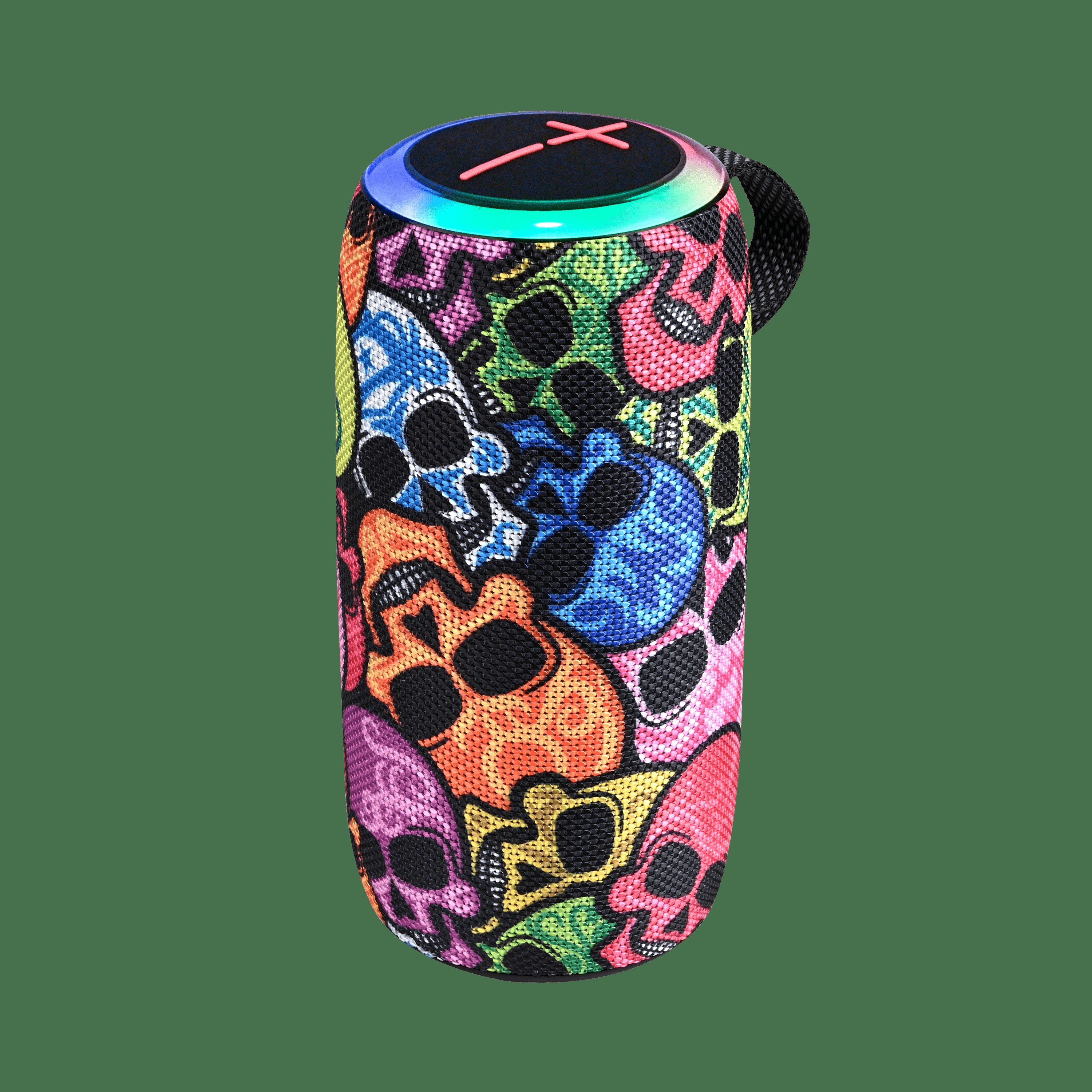 New Arrival S400 Portable Wireless Blue-tooth Speaker Mini USB AUX RGB Battery Operated Loud Bass Subwoofer for Car Use Outdoor