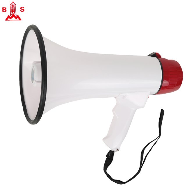 XB-11S 30 watt professional megaphone bullhorn megafono with talk siren volume control record and detachable handheld mic