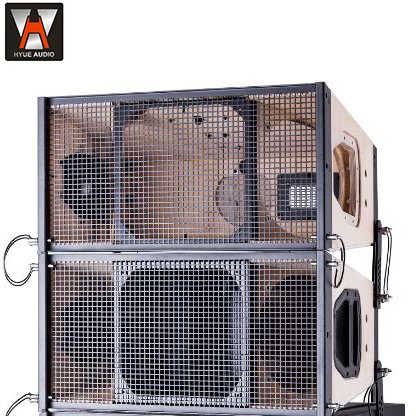 2024 Hot selling high quality vintage Q1 double 10 inch empty box speaker line array audio sound equipment